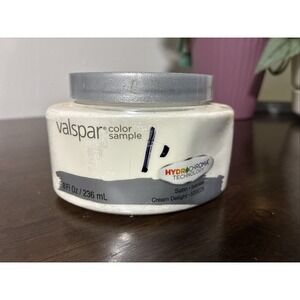 Valspar Color Sample Satin Cream Delight 8 Fl Oz 43297160827 New